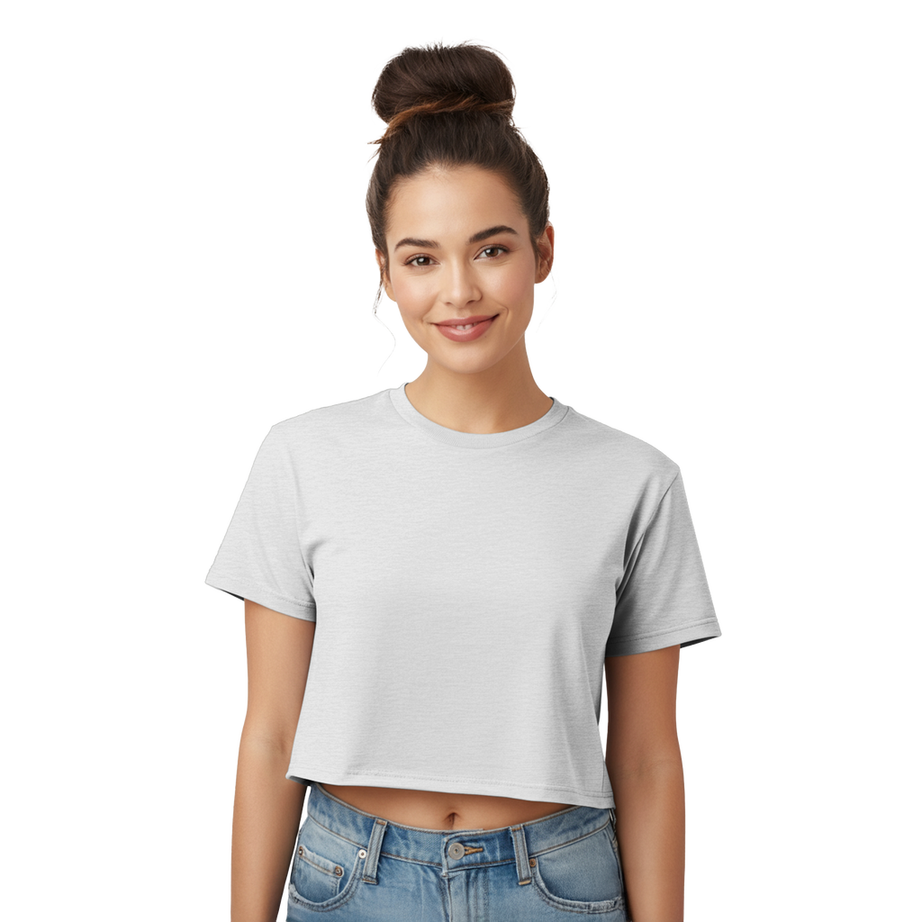 Women's Cropped Boxy Tee | Solid Experience