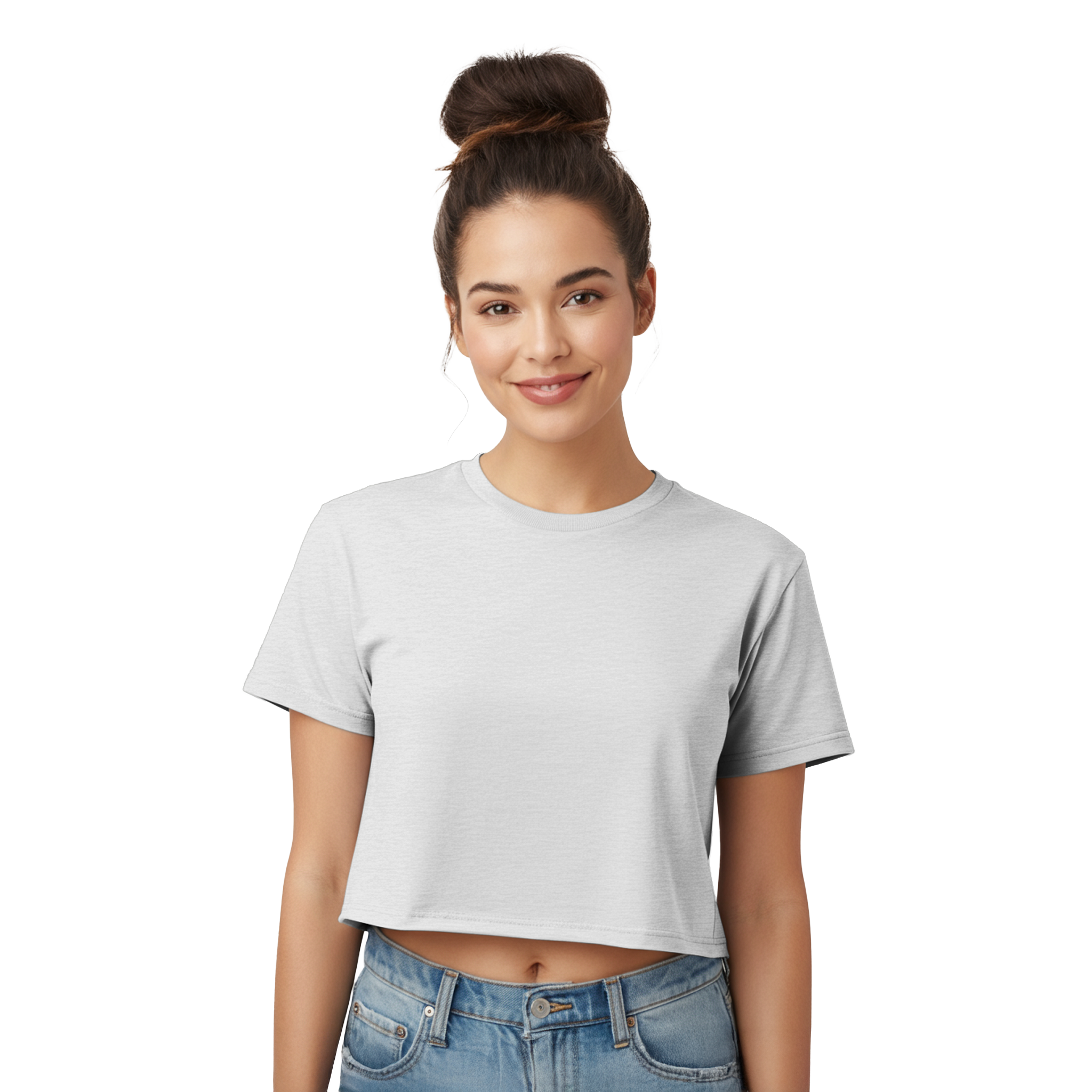 Women's Cropped Boxy Tee | Solid Experience
