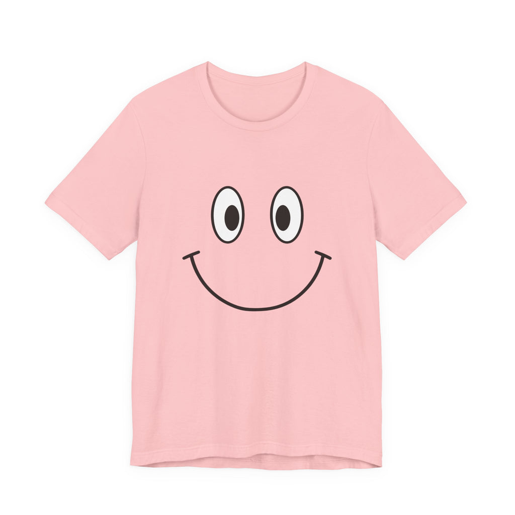 Unisex Jersey Short Sleeve Tee | Smile — a shirt that radiates positivity.