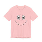Unisex Jersey Short Sleeve Tee | Smile — a shirt that radiates positivity.