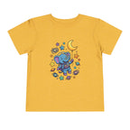 Moonie Toddler Short Sle  eve Tee – Cosmic Comfort for Little Explorers
