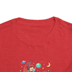 Moonie Toddler Short Sleeve Tee – Rainbow Ladder to the Stars