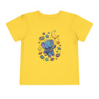 Moonie Toddler Short Sle  eve Tee – Cosmic Comfort for Little Explorers