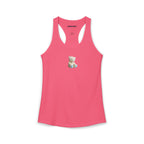 Moonie Women’s Ideal Racerback Tank | Cozy Bear Design
