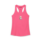 Moonie Women’s Ideal Racerback Tank | Cozy Bear Design