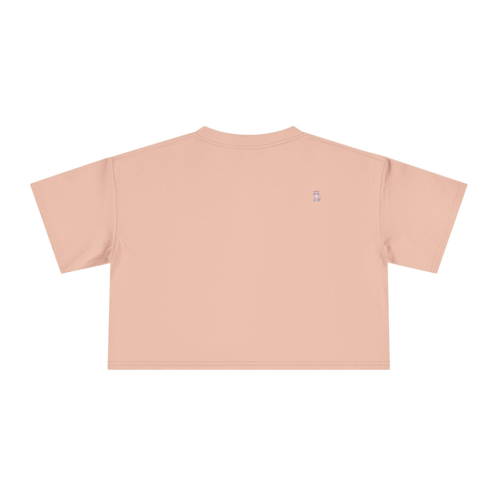 Women’s Crop Tee – Solid Elegance