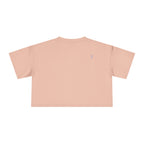 Women’s Crop Tee – Solid Elegance