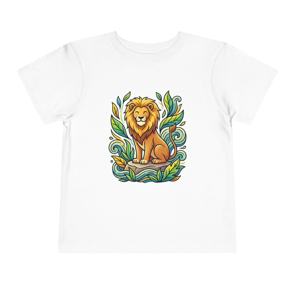 Moonie Toddler Short Sleeve Tee – Gentle Jungle Lion