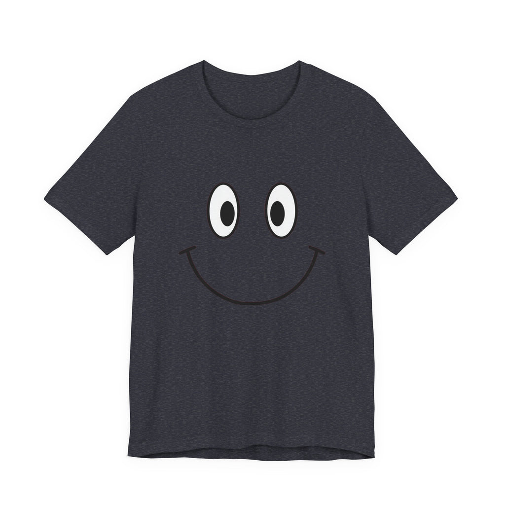 Unisex Jersey Short Sleeve Tee | Smile — a shirt that radiates positivity.