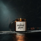 Scented Soy Candle – Amber Jar Collection