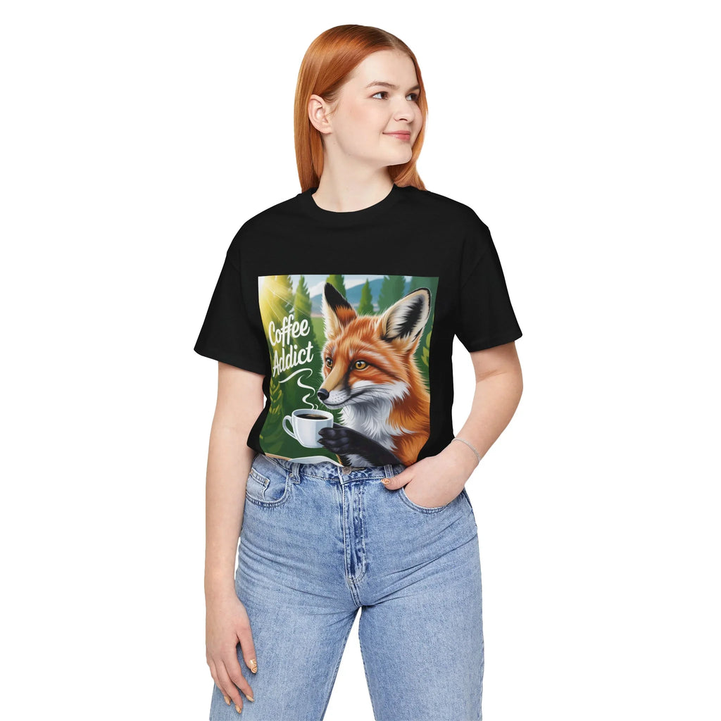Moonie “Coffee Addict” Fox Tee