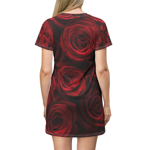 Moonie T-Shirt Dress | Roses