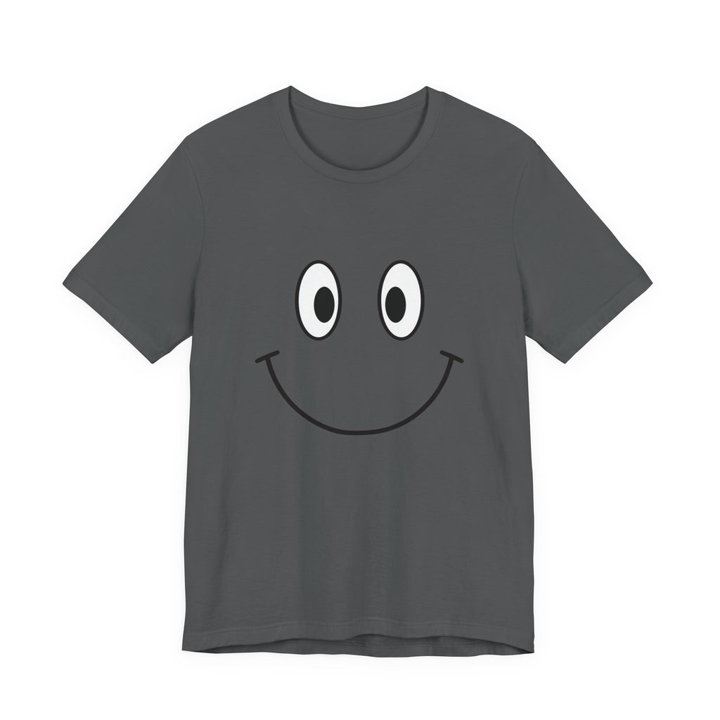 Unisex Jersey Short Sleeve Tee | Smile — a shirt that radiates positivity.