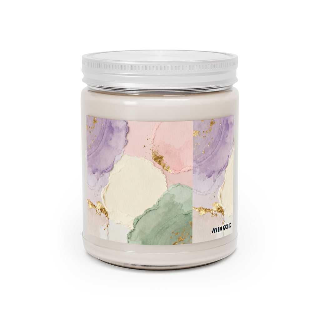 Moonie Scented Soy Candle – Pastel Bloom Edition, 9oz