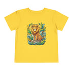 Moonie Toddler Short Sleeve Tee – Gentle Jungle Lion