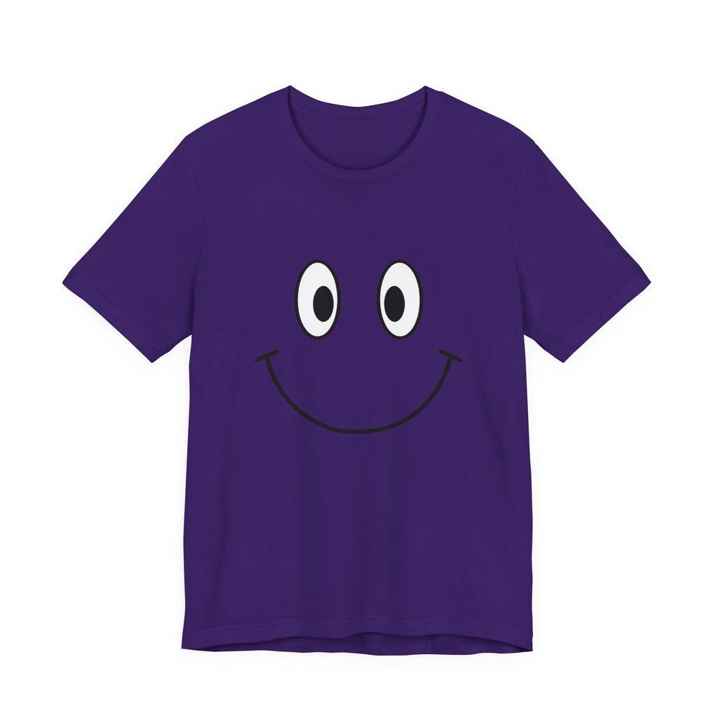 Unisex Jersey Short Sleeve Tee | Smile — a shirt that radiates positivity.