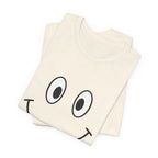 Unisex Jersey Short Sleeve Tee | Smile — a shirt that radiates positivity.