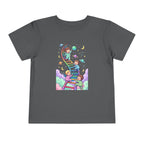Moonie Toddler Short Sleeve Tee – Rainbow Ladder to the Stars