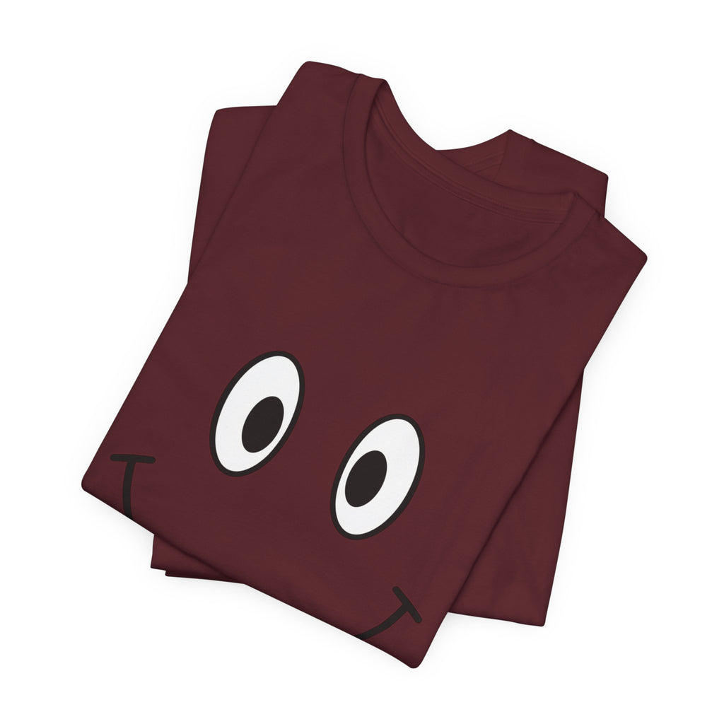 Unisex Jersey Short Sleeve Tee | Smile — a shirt that radiates positivity.