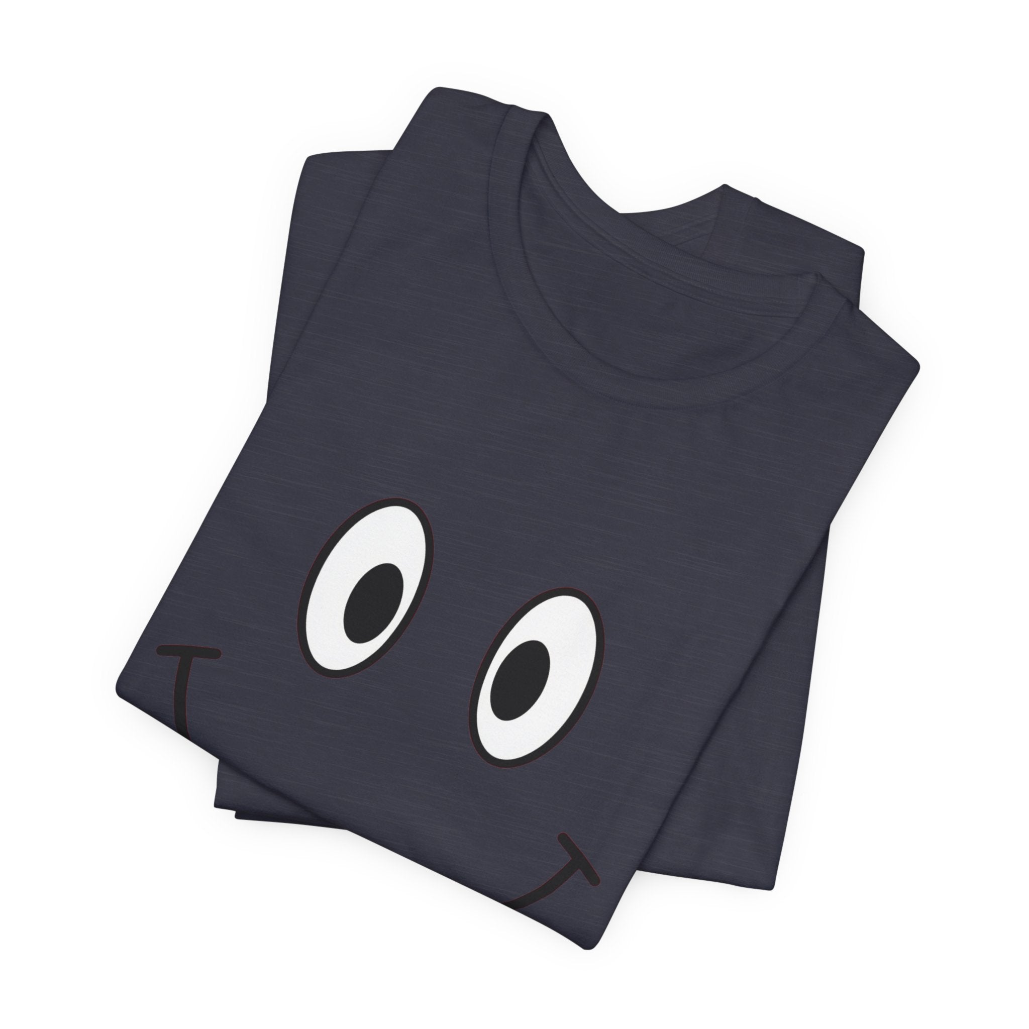 Unisex Jersey Short Sleeve Tee | Smile — a shirt that radiates positivity.