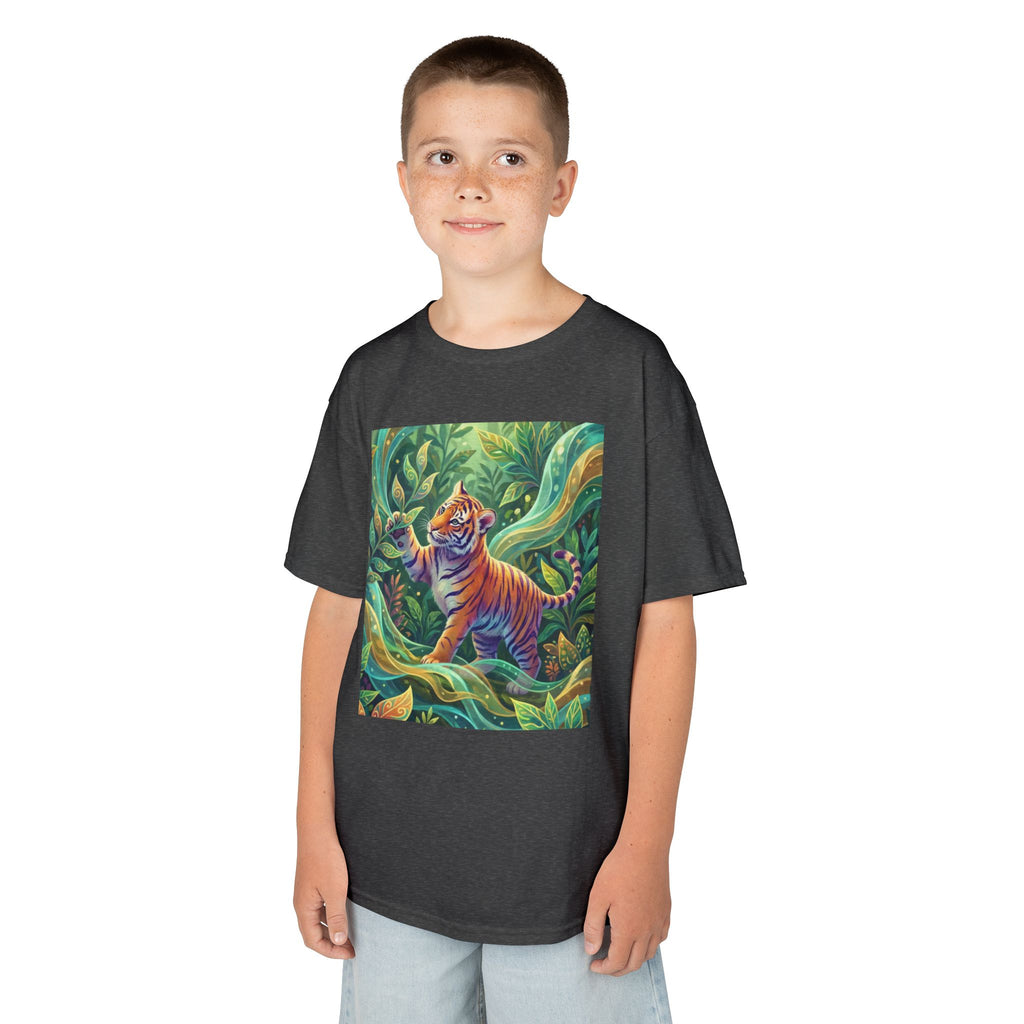 Toddler Short Sleeve Tee – Jungle Rhythm Tiger