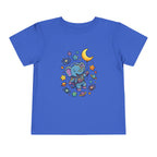 Moonie Toddler Short Sle  eve Tee – Cosmic Comfort for Little Explorers