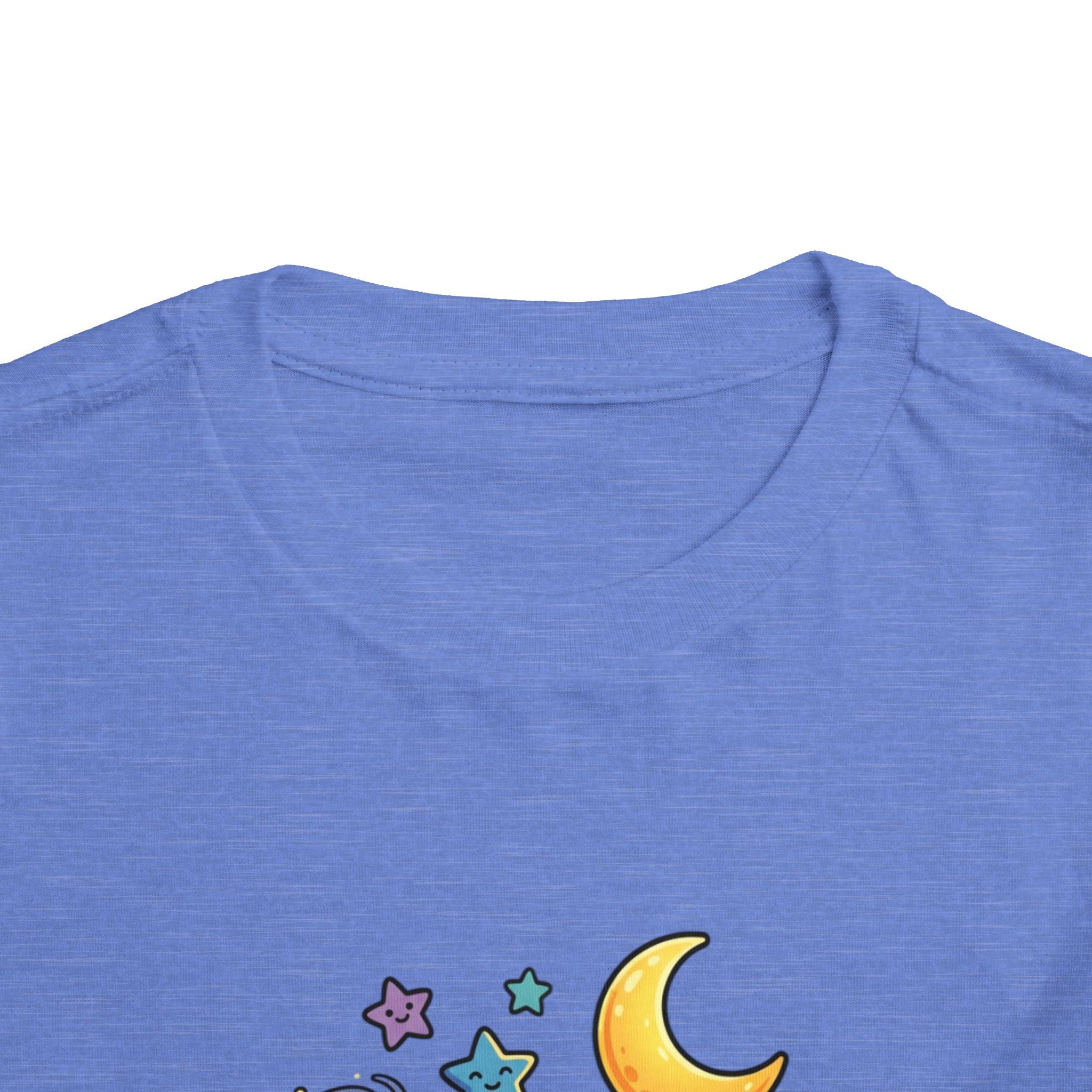Moonie Toddler Short Sle  eve Tee – Cosmic Comfort for Little Explorers