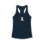 Moonie Women’s Ideal Racerback Tank | Cozy Bear Design