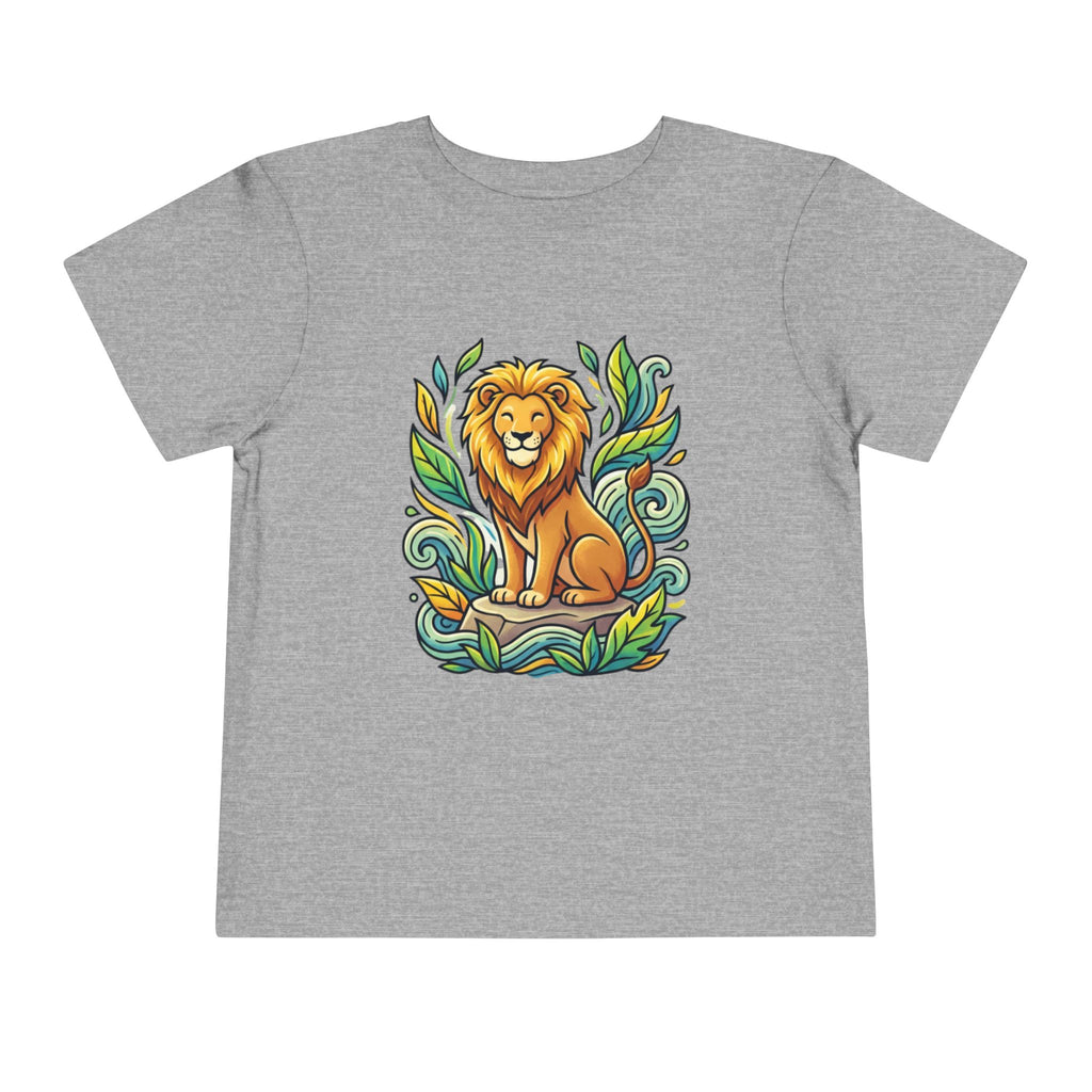 Moonie Toddler Short Sleeve Tee – Gentle Jungle Lion