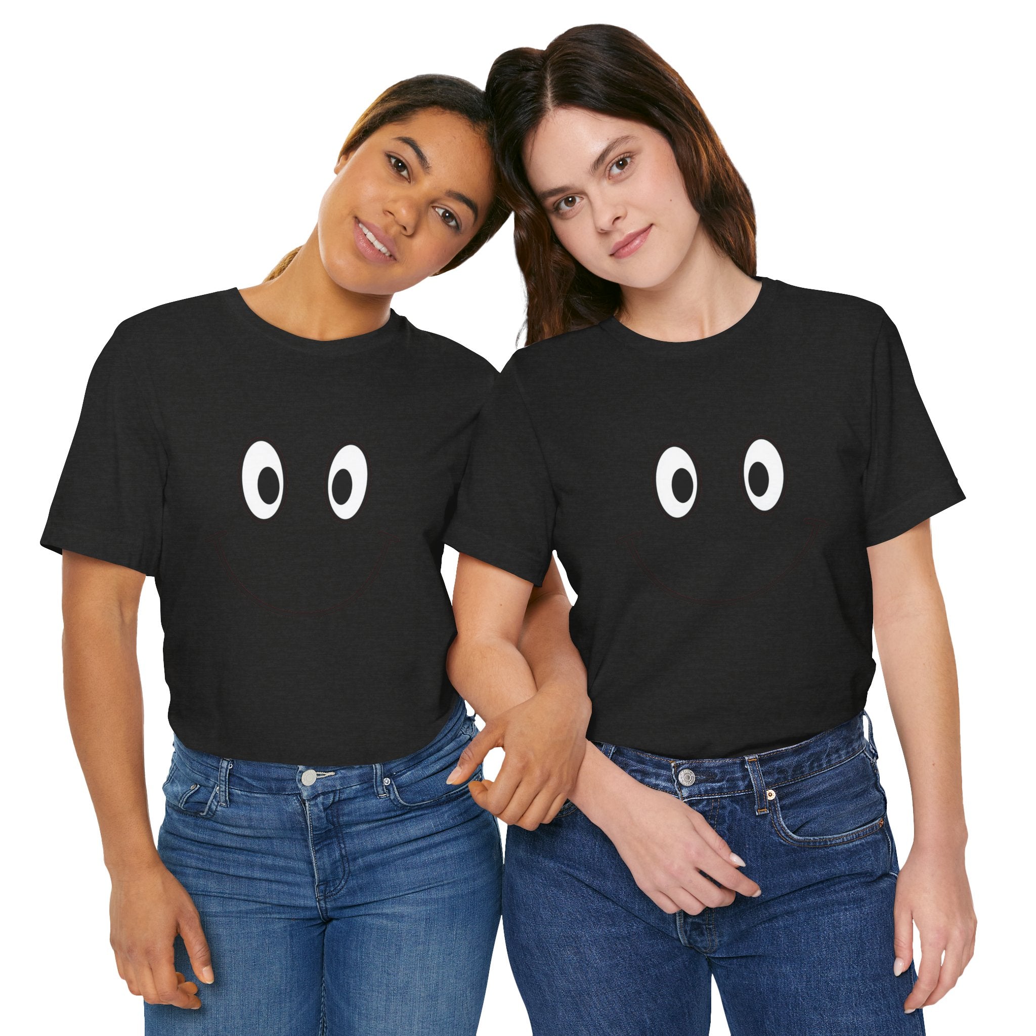 Unisex Jersey Short Sleeve Tee | Smile — a shirt that radiates positivity.