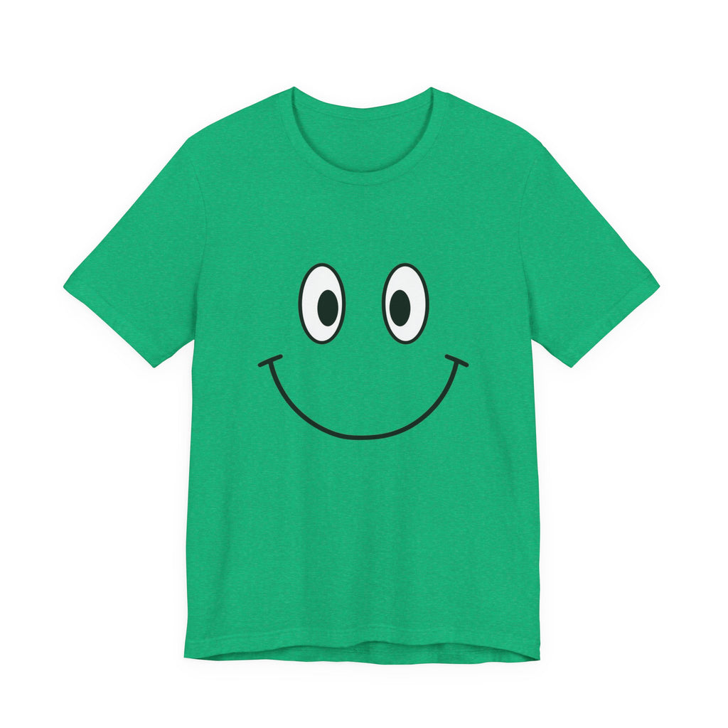 Unisex Jersey Short Sleeve Tee | Smile — a shirt that radiates positivity.