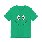 Unisex Jersey Short Sleeve Tee | Smile — a shirt that radiates positivity.