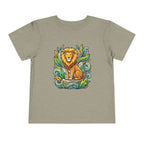 Moonie Toddler Short Sleeve Tee – Gentle Jungle Lion