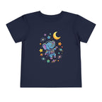 Moonie Toddler Short Sle  eve Tee – Cosmic Comfort for Little Explorers