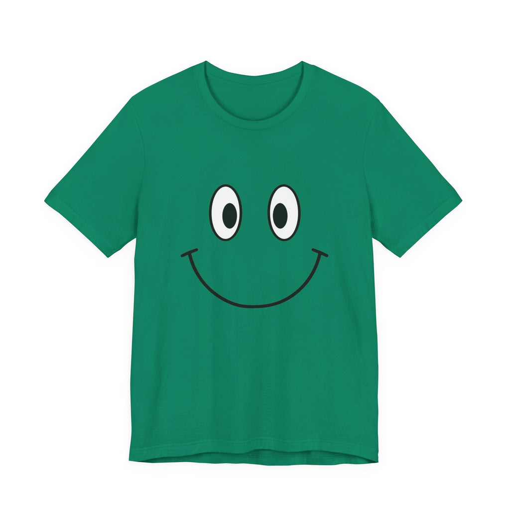 Unisex Jersey Short Sleeve Tee | Smile — a shirt that radiates positivity.