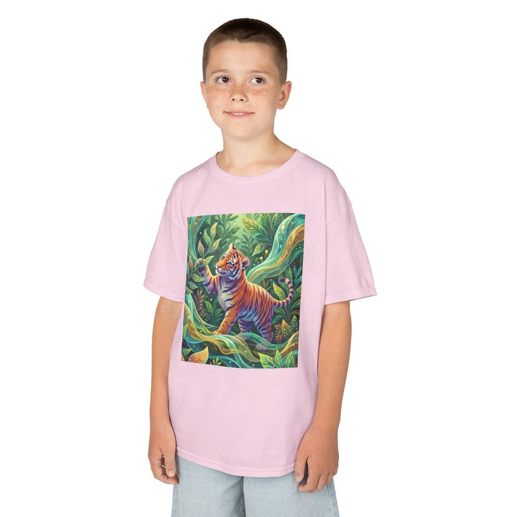 Toddler Short Sleeve Tee – Jungle Rhythm Tiger