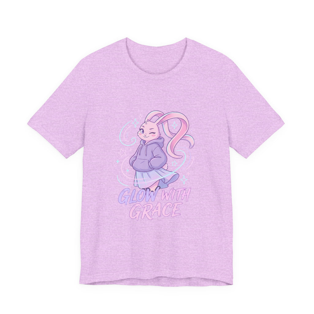 Glow With Grace Bunny Women’s Tee – Radiant Edition