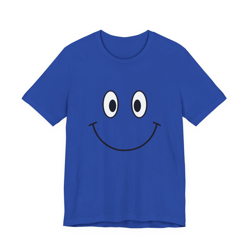 Unisex Jersey Short Sleeve Tee | Smile — a shirt that radiates positivity.