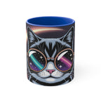 Colorful Accent Mugs, 11oz