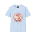 Women Softstyle Tee – Coffee & Horsie Charm