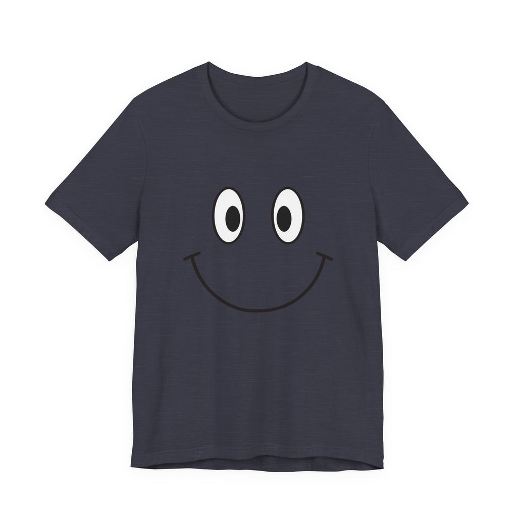 Unisex Jersey Short Sleeve Tee | Smile — a shirt that radiates positivity.