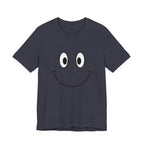 Unisex Jersey Short Sleeve Tee | Smile — a shirt that radiates positivity.