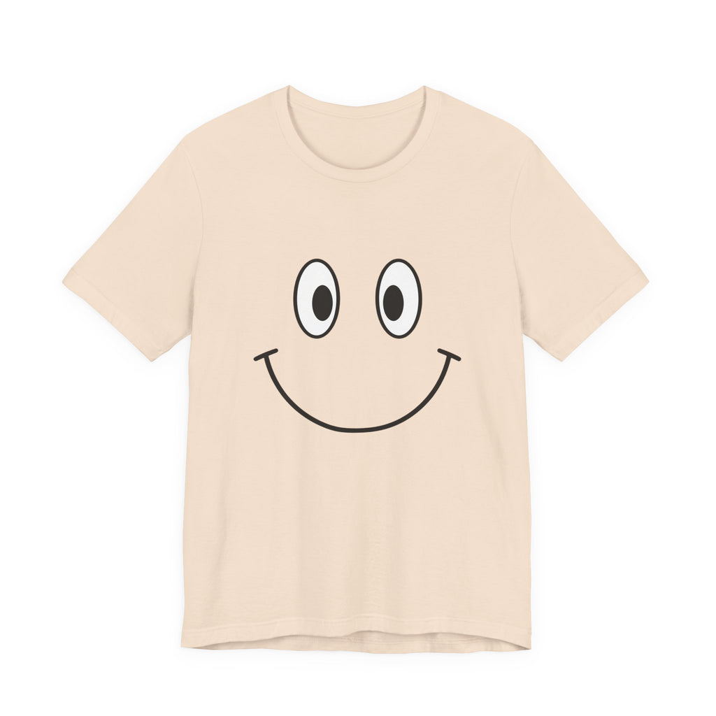 Unisex Jersey Short Sleeve Tee | Smile — a shirt that radiates positivity.