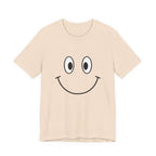 Unisex Jersey Short Sleeve Tee | Smile — a shirt that radiates positivity.