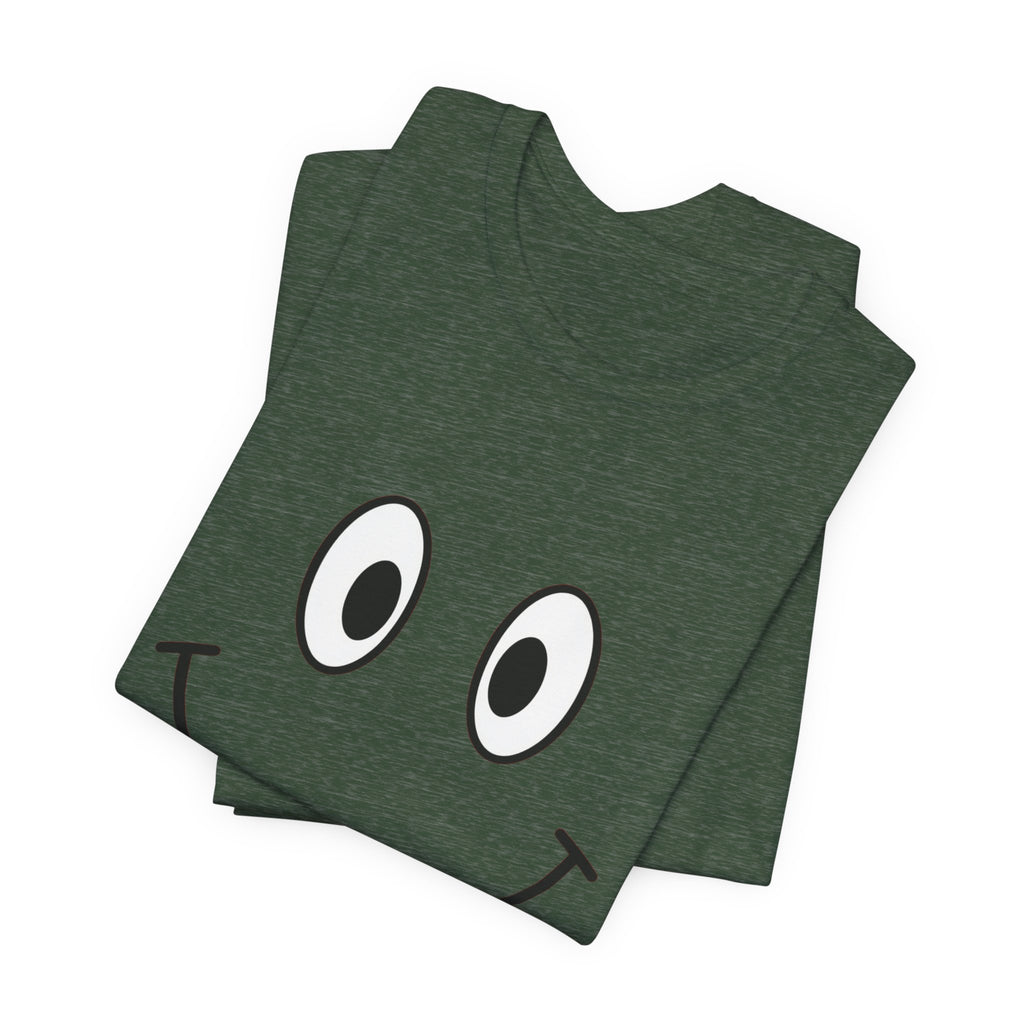 Unisex Jersey Short Sleeve Tee | Smile — a shirt that radiates positivity.