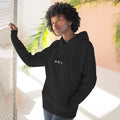Moonie Women’s Three-Panel Fleece Hoodie – Manifesting