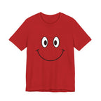 Unisex Jersey Short Sleeve Tee | Smile — a shirt that radiates positivity.