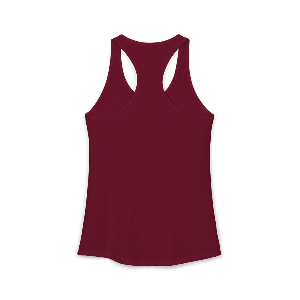 Moonie Women’s Ideal Racerback Tank | Cozy Bear Design