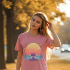 Moonie “Ocean Sun” Anime Tee
